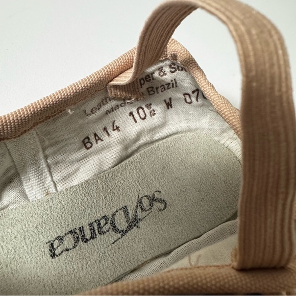 So Danca Pink Ballet Slippers Size 10 1/2 - Picture 3 of 5